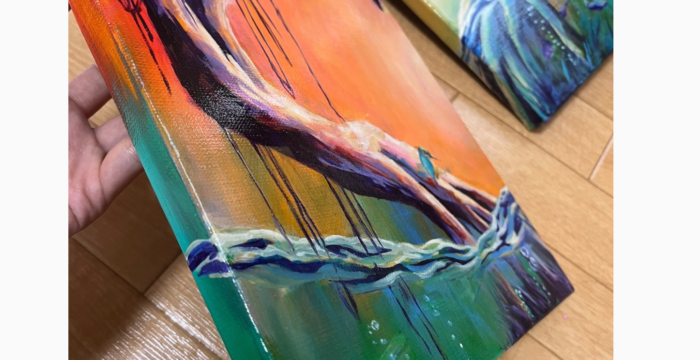 プロ仕様キャンバス画像