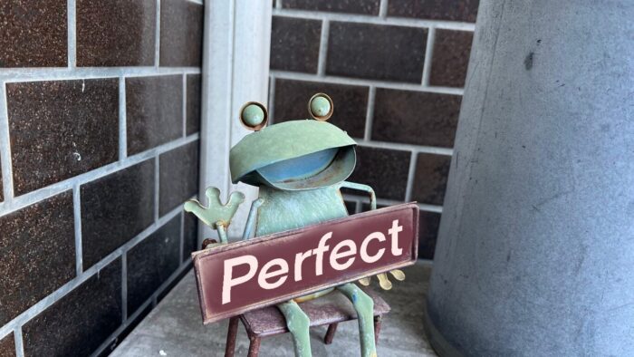 完璧を求めない参考画像