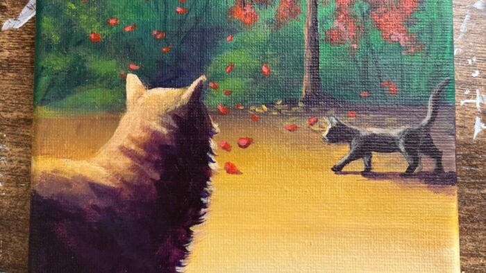 距離をとる参考画像