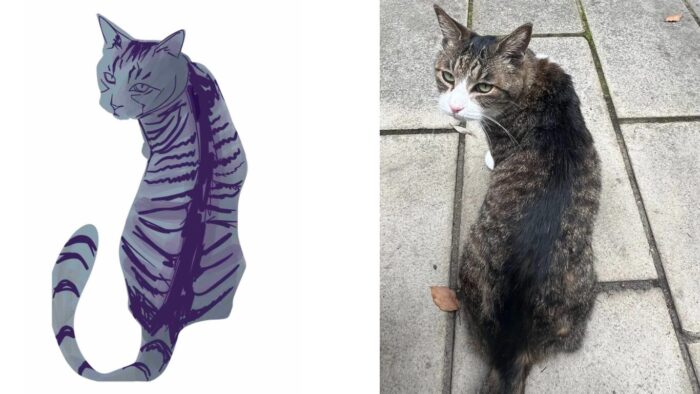 細かく描写する説明画像 