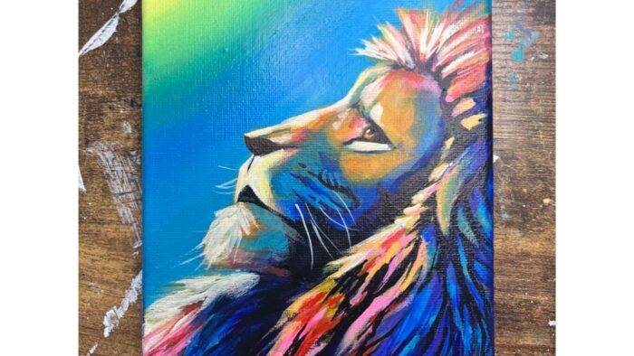 ライオン描き方説明画像