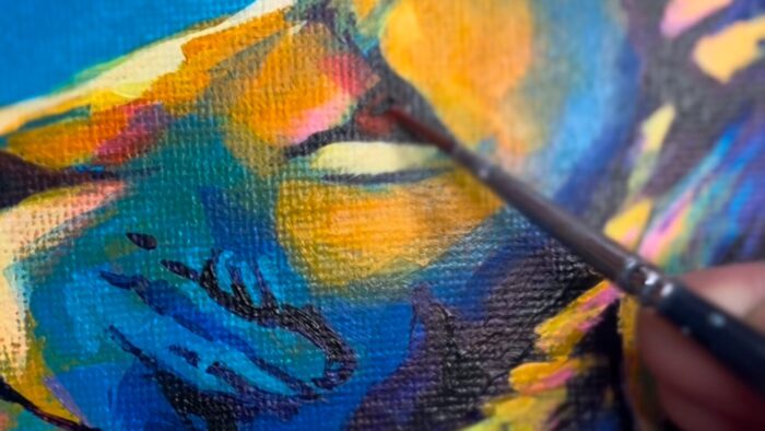 目な描き方説明画像