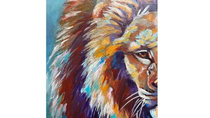 斜版筆を使った描き方画像