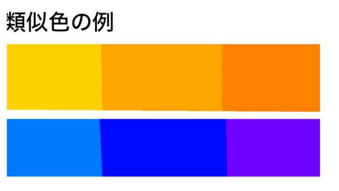 類似色の説明画像