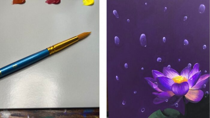 ラウンド筆画像