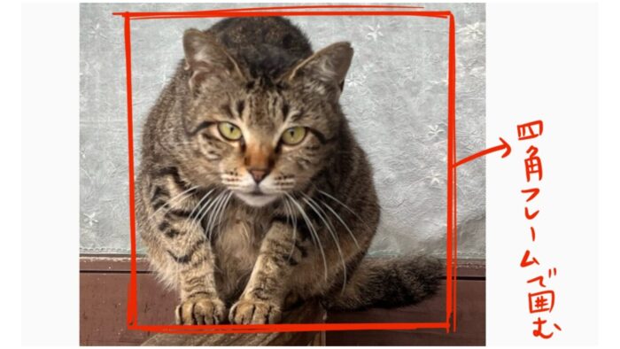 ネガティヴスペース書き方