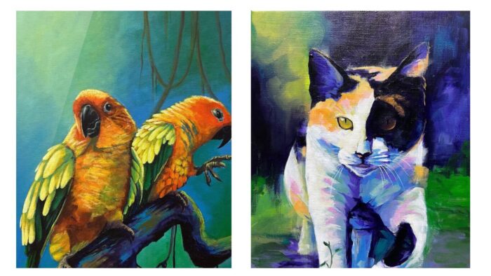 背景ぼかし参考画像