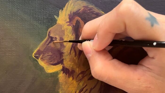 毛並みの描き方