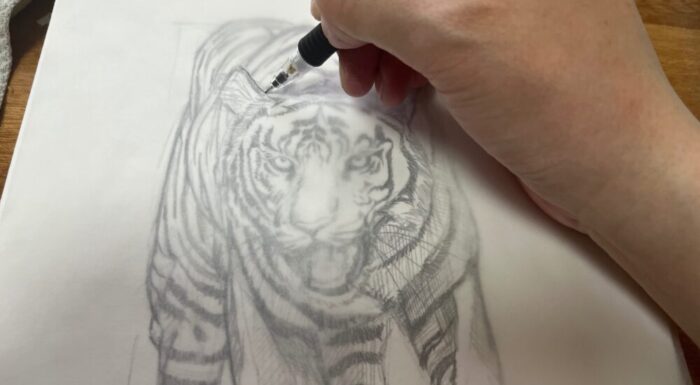 転写の方法画像