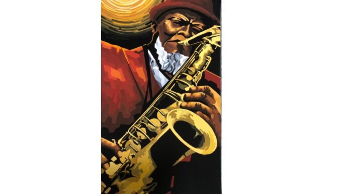 迎えられた絵画像